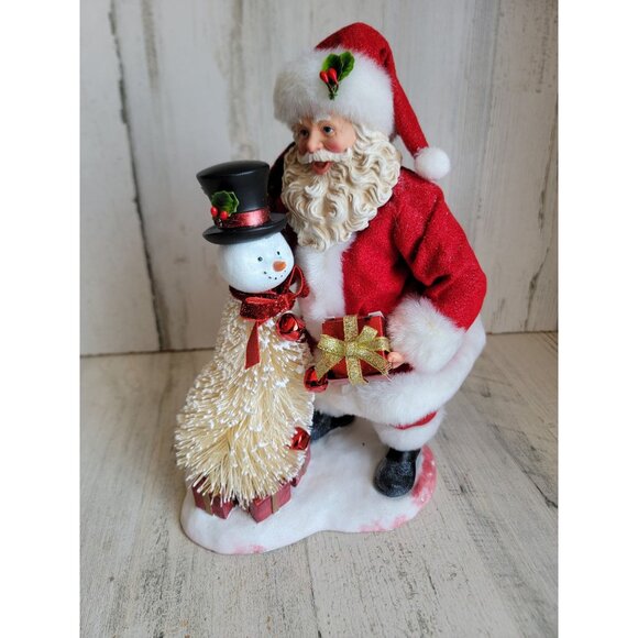 Clothique possible dreams branching out Santa Claus Xmas figure - Picture 1 of 9